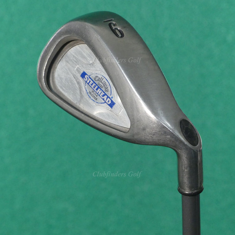Callaway Steelhead X-14 Single 9 Iron Factory Graphite Firm