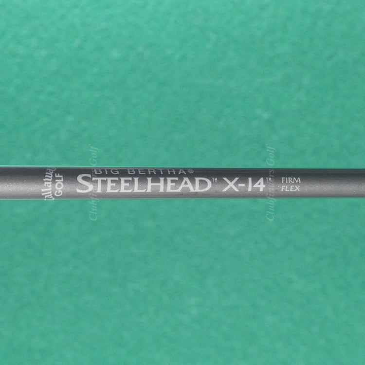 Callaway Steelhead X-14 Single 9 Iron Factory Graphite Firm