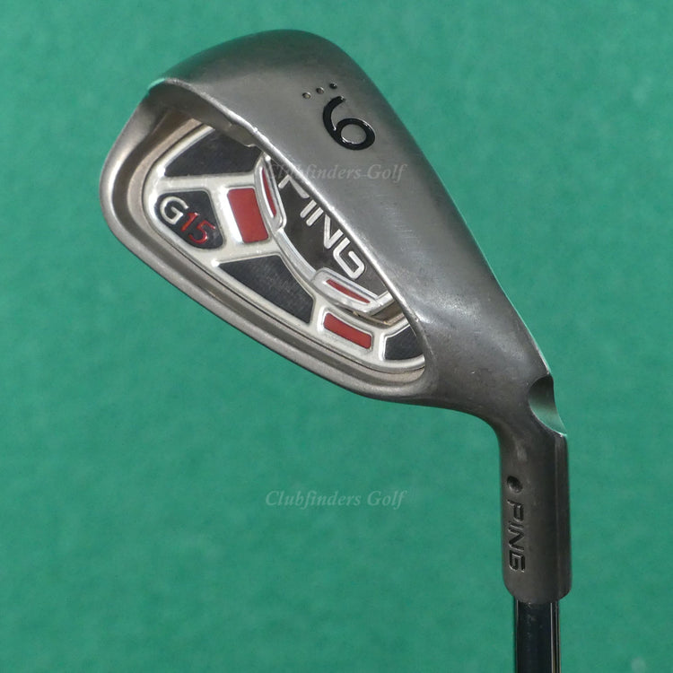 Ping G15 Black Dot Single 9 Iron Stock AWT Steel Stiff