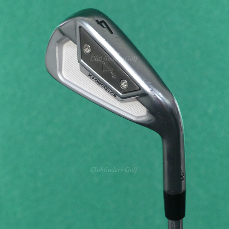Callaway X Forged CB '21 Single 4 Iron Project X LS 6.0 120g Steel Stiff