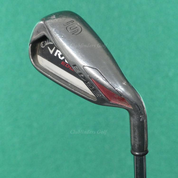 Callaway RAZR Edge Single 6 Iron Factory True Temper Steel Uniflex