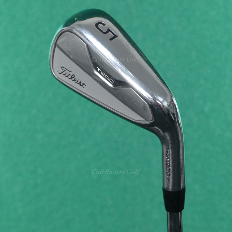 Titleist 2021 T200 Forged Single 5 Iron Project X Rifle 7.0 Steel Extra Stiff