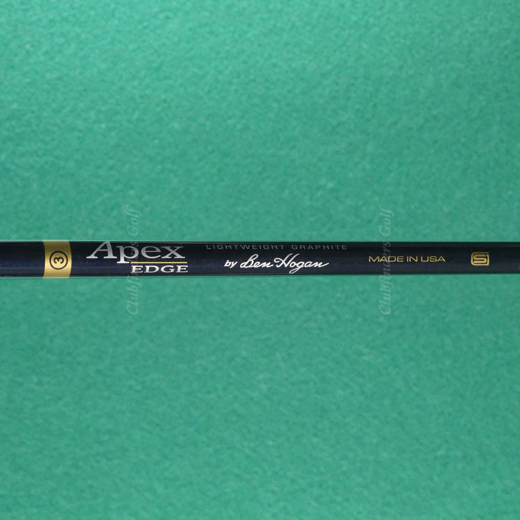 Ben Hogan Apex Plus Forged Single 3 Iron Apex Edge 3 Graphite Regular