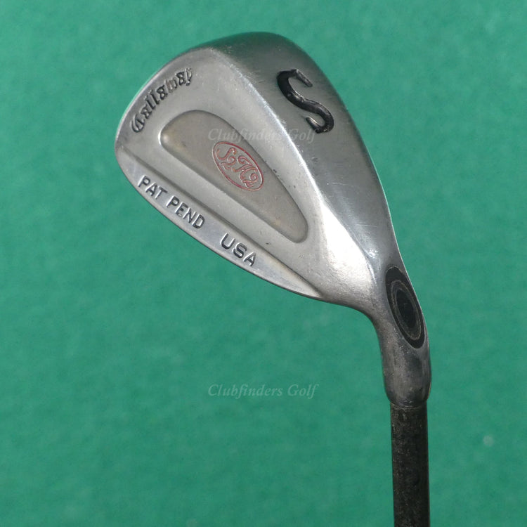 Callaway S2H2 Patent Pending SW Sand Wedge Factory RCH 60 Graphite Firm *READ*