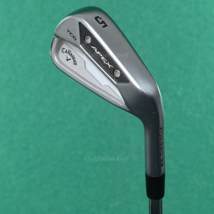 RARE TOUR Callaway Apex TCB Forged '23 Single 5 Iron Rifle 7.0 Steel Extra Stiff
