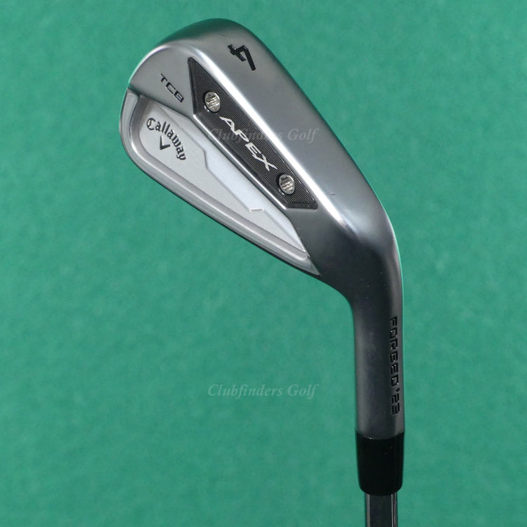 RARE TOUR Callaway Apex TCB Forged '23 Single 4 Iron Rifle 7.0 Steel Extra Stiff