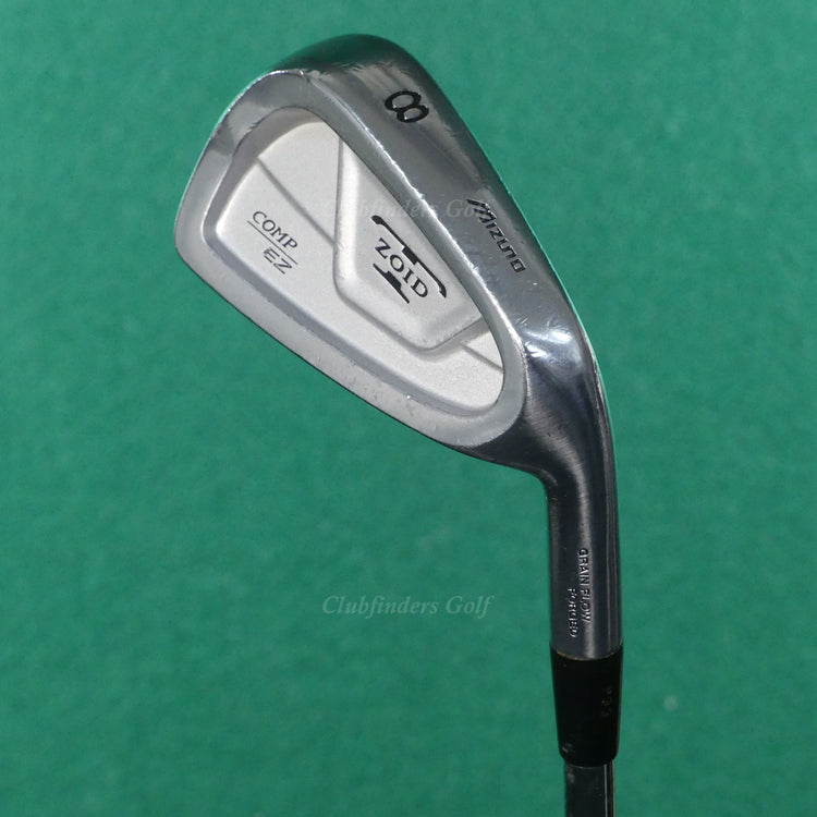 Mizuno T-Zoid Comp EZ Forged Single 8 Iron Gold Plus Sensicore S300 Steel Stiff