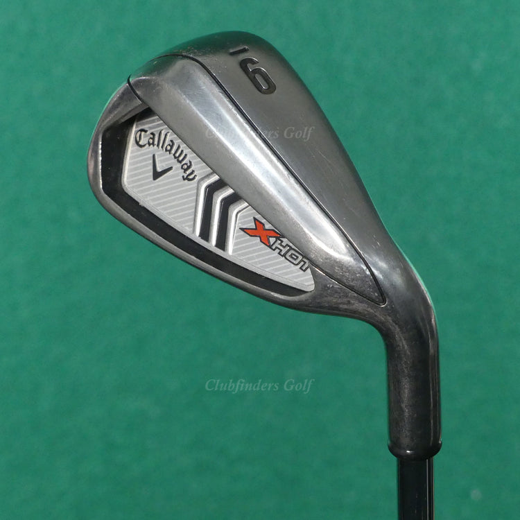 Callaway X-Hot Single 9 Iron Factory Steel Uniflex