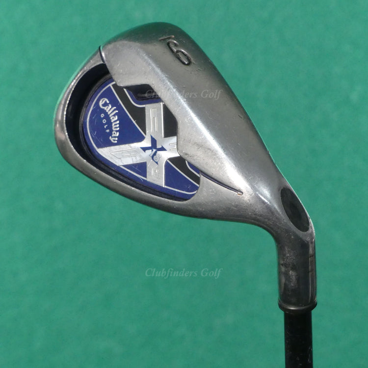 Callaway X-18 Single 9 Iron Factory System CW85 Graphite Stiff *READ*