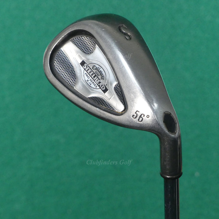 Callaway Steelhead X-14 Pro Series 56° SW Sand Wedge CW Rifle Steel Regular