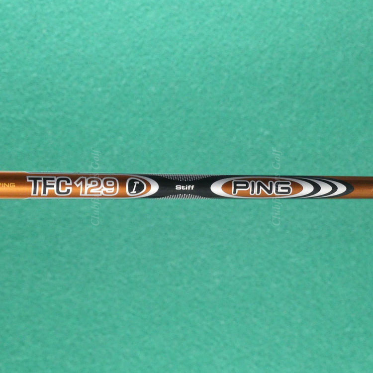 Ping G10 Orange Dot Single 6 Iron Factory TFC 129I Graphite Stiff