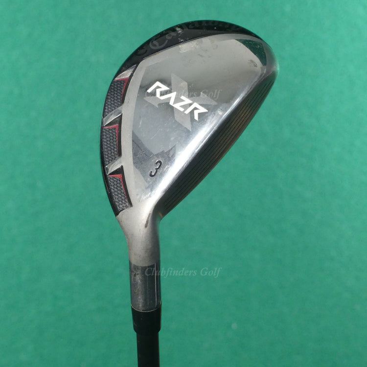 Callaway RAZR X 21° Hybrid 3 Iron Factory H60G Graphite Stiff
