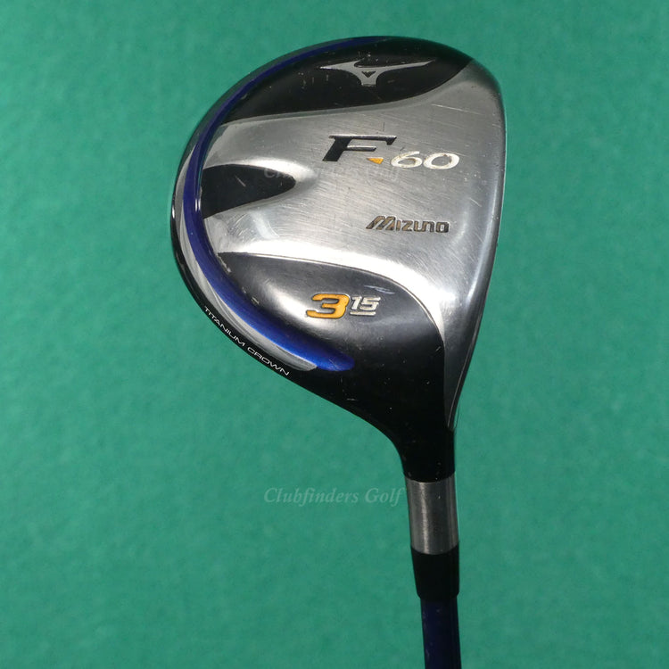 Mizuno F-60 Fairway 15° 3 Wood Factory Exsar FS3 70g Graphite Regular