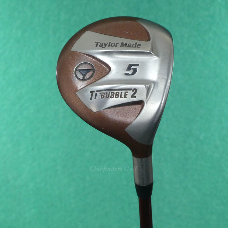 TaylorMade Ti Bubble 2 Fairway 5 Wood UST iRoD Graphite Regular