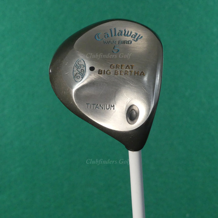 Lady Callaway Great Big Bertha Warbird Titanium Fairway 5 Wood Graphite Ladies
