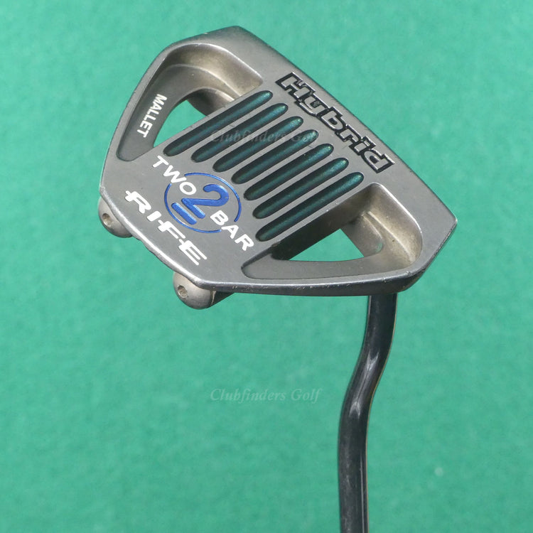 Guerin Rife Two Bar Hybrid Mallet Double-Bend 38" Putter Golf Club