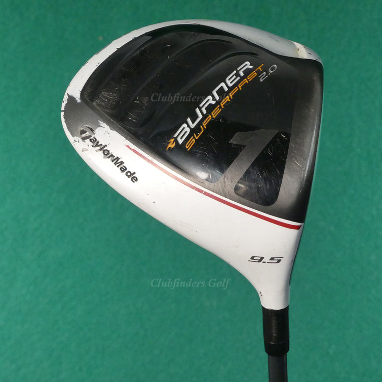 TaylorMade Burner Superfast 2.0 9.5° Driver Matrix Ozik XCon-4.8 Graphite Stiff