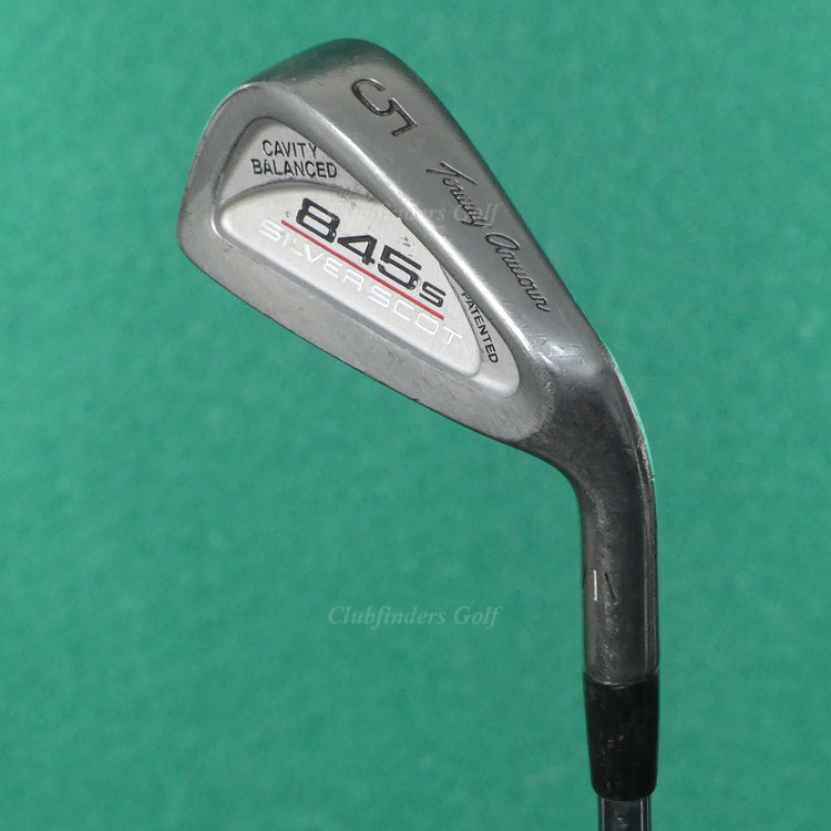 Tommy Armour 845s Silver Scot Polished Single 5 Iron Tour Step Steel Regular