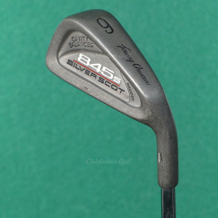 Tommy Armour 845s Original Silver Scot Single 6 Iron Tour Step Steel Stiff
