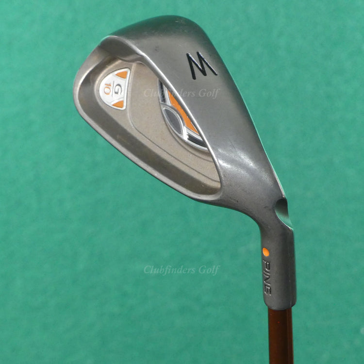 Ping G10 Orange Dot PW Pitching Wedge Factory TFC 129I Graphite Stiff