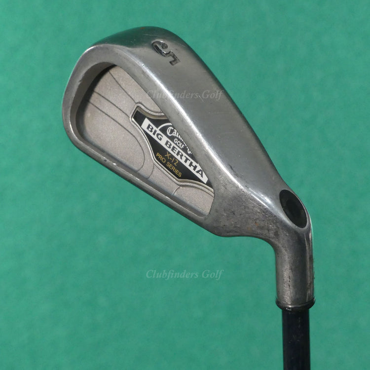 Callaway Big Bertha X-12 Pro Series Single 5 Iron Factory RCH 99 Graphite Firm