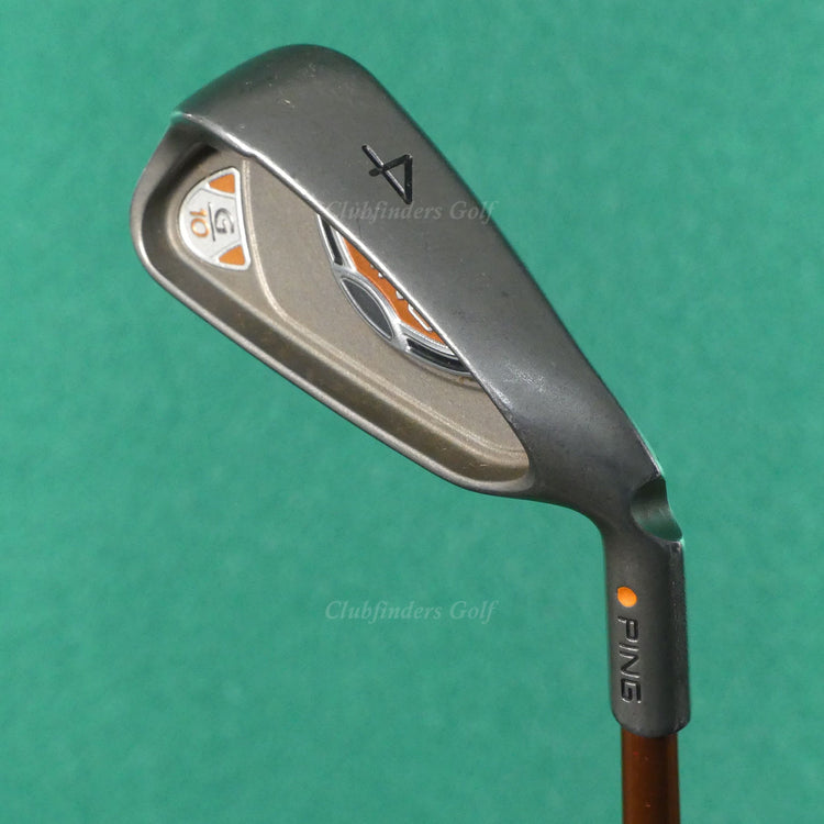 Ping G10 Orange Dot Single 4 Iron Factory TFC 129I Graphite Stiff