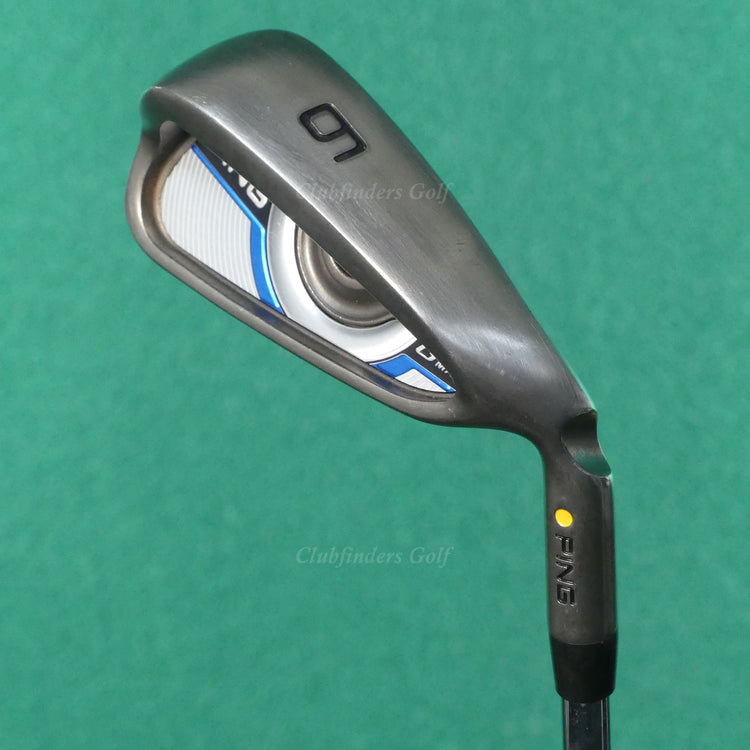 Ping G Max Yellow Dot Single 6 Iron CFS Distance Steel Regular