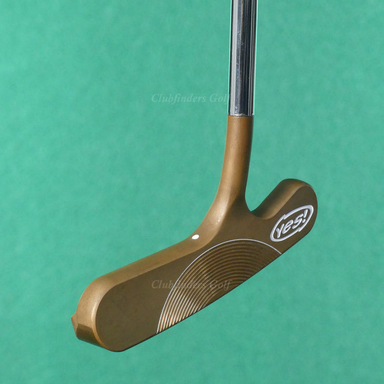 RARE Yes! Golf TOUR ONLY C-Groove Olivia-MB Flange 34" Putter Golf w/ HC *READ*