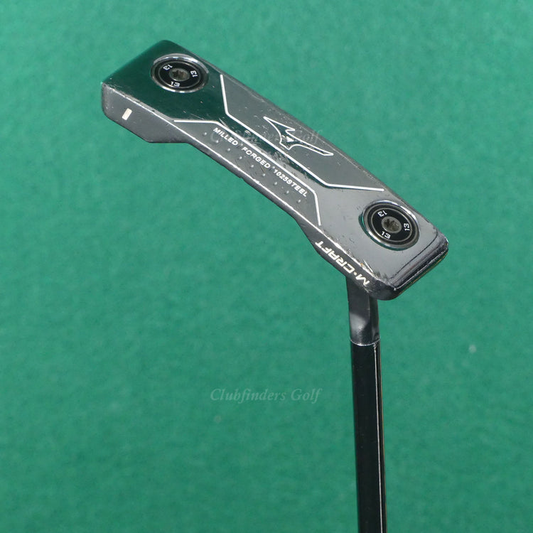 Mizuno M-Craft Type I White Satin Flow-Neck 35" Putter Golf Club