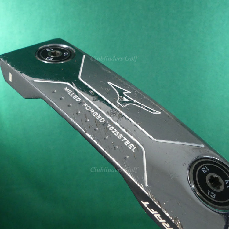 Mizuno M-Craft Type I White Satin Flow-Neck 35" Putter Golf Club