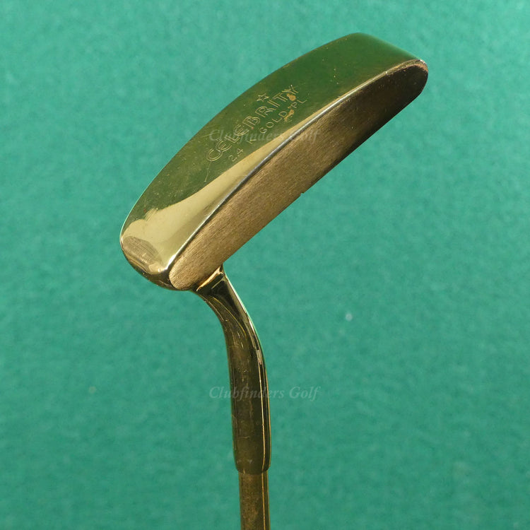 Celebrity Rodgers Cadillac 24k Gold Plated 35" Putter Golf Club