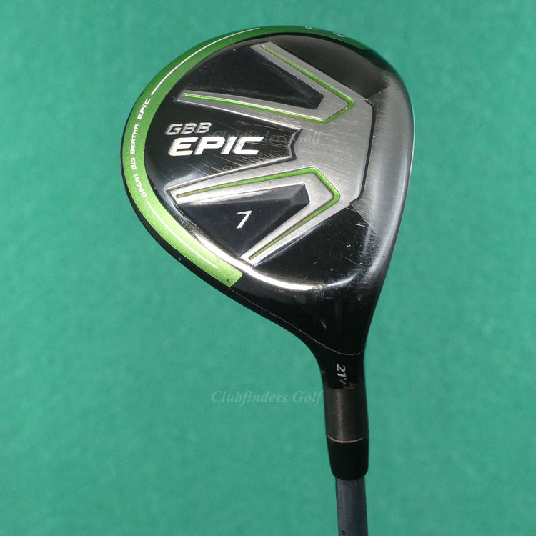 Callaway GBB EPIC Fairway 21° 7 Wood HZRDUS T800 65g 5.0 Graphite Seniors w/ HC