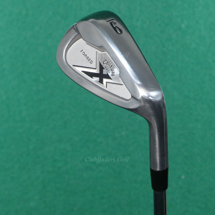 Callaway X-Forged Single 9 Iron Project X Flighted Rifle 6.0 Steel Stiff