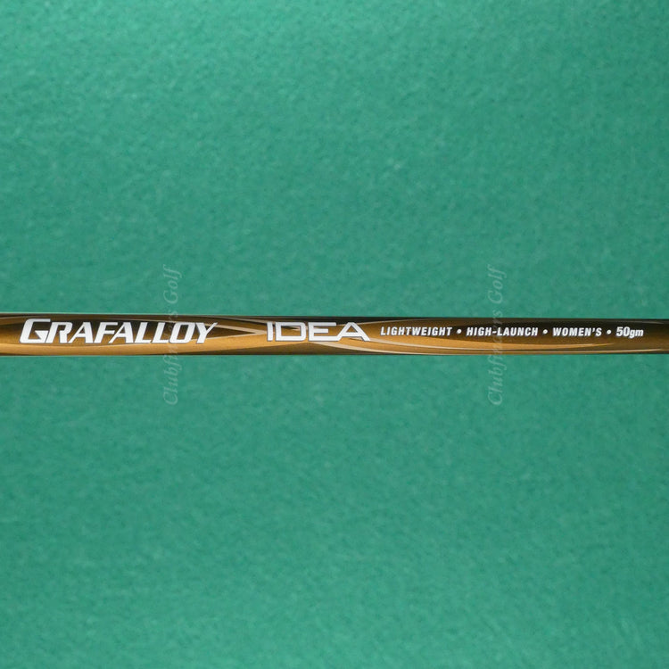 Lady Adams Idea a7OS Single 9 Iron Factory Grafalloy Idea 50g Graphite Ladies