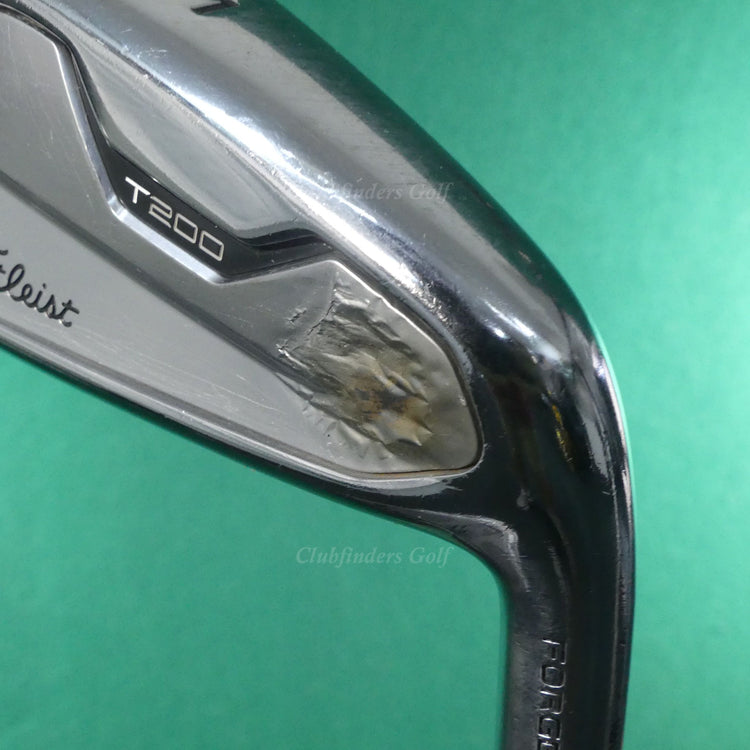 Titleist 2021 T200 Forged Single 5 Iron AMT Tour White R300 Steel Regular *READ*