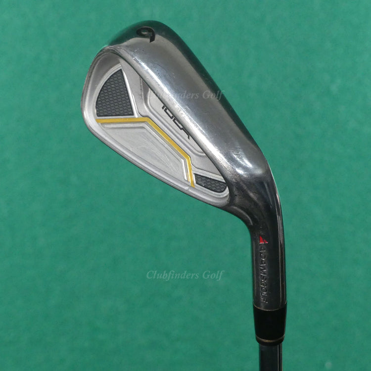 JUNIOR Adams Golf Idea Single 6 Iron Factory Performance Steel Youth