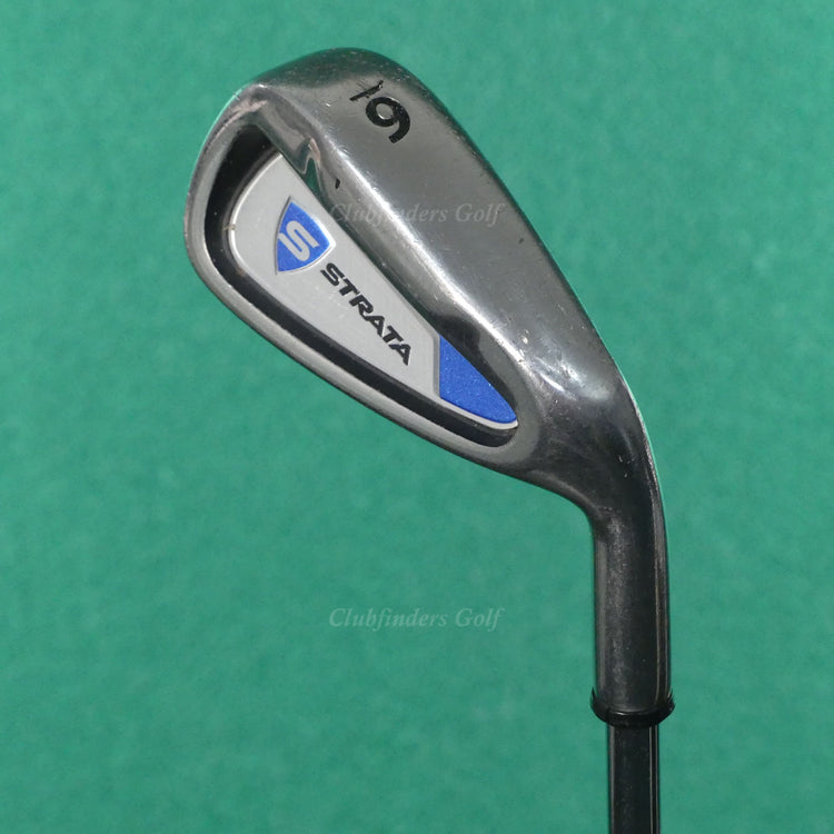 Callaway Strata 2019 Single 6 Iron Factory Steel Uniflex