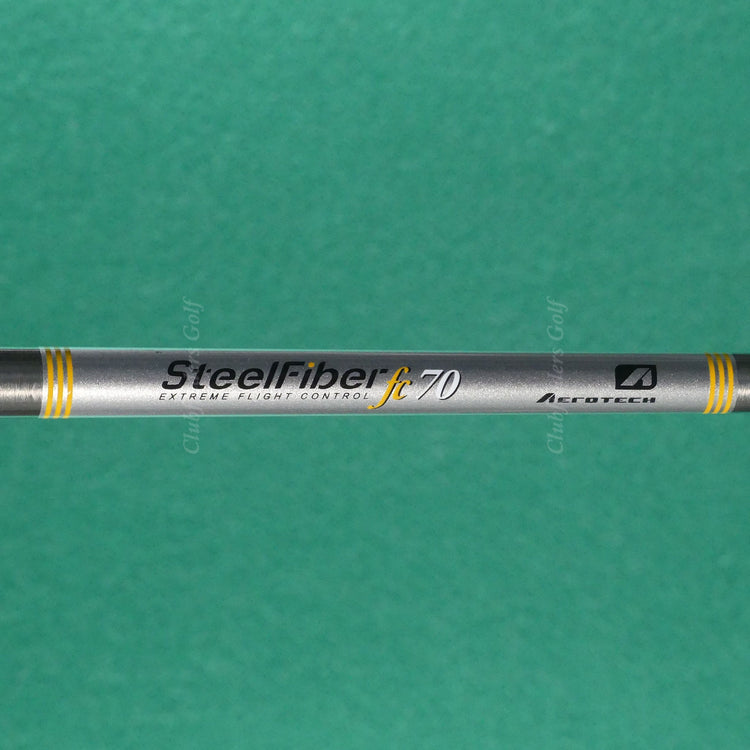 New Level 702+ Forged Single 9 Iron AeroTech SteelFiber fc 70 Graphite Regular