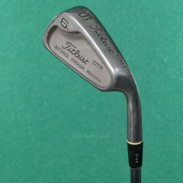 Titleist DTR Single 6 Iron True Temper Dynamic Gold R300U Steel Regular