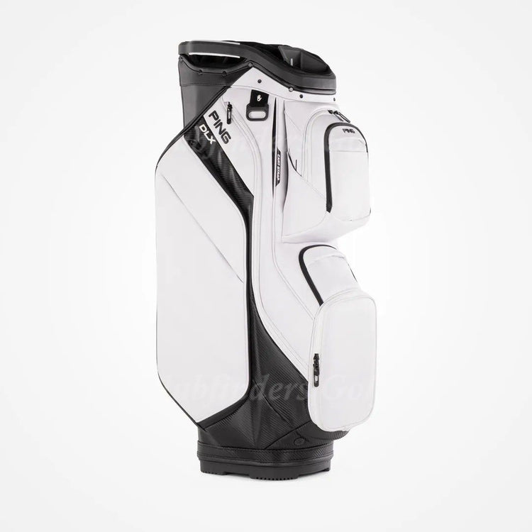 NEW Ping DLX White 15-Way Golf Cart Bag w/ Raincover