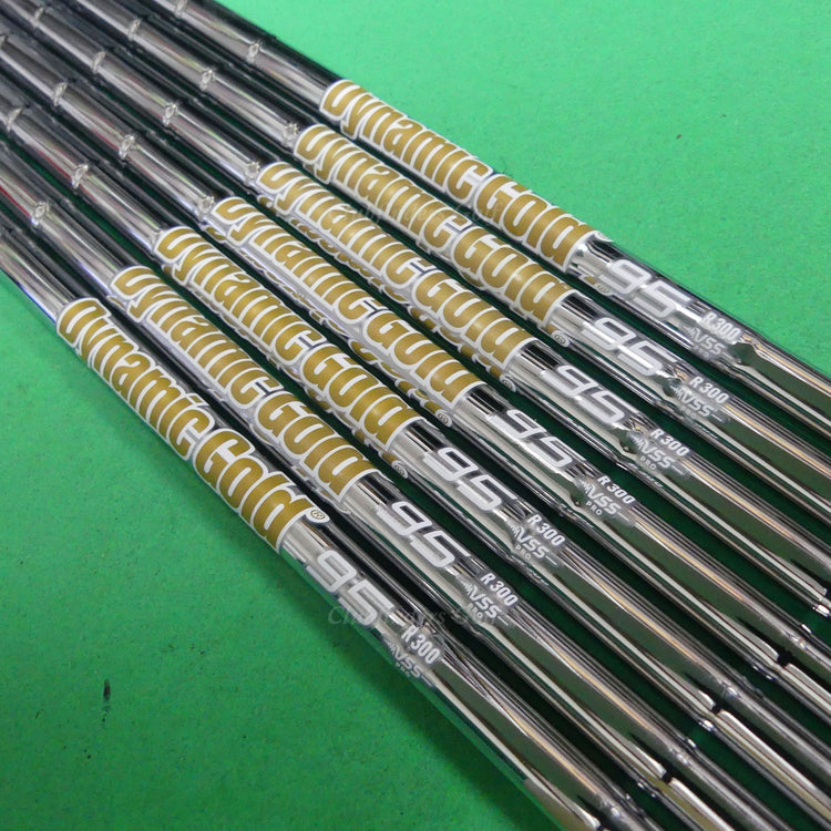 NEW True Temper Dynamic Gold 95 VSS Pro R300 .355 Regular Iron Shafts SET OF 7