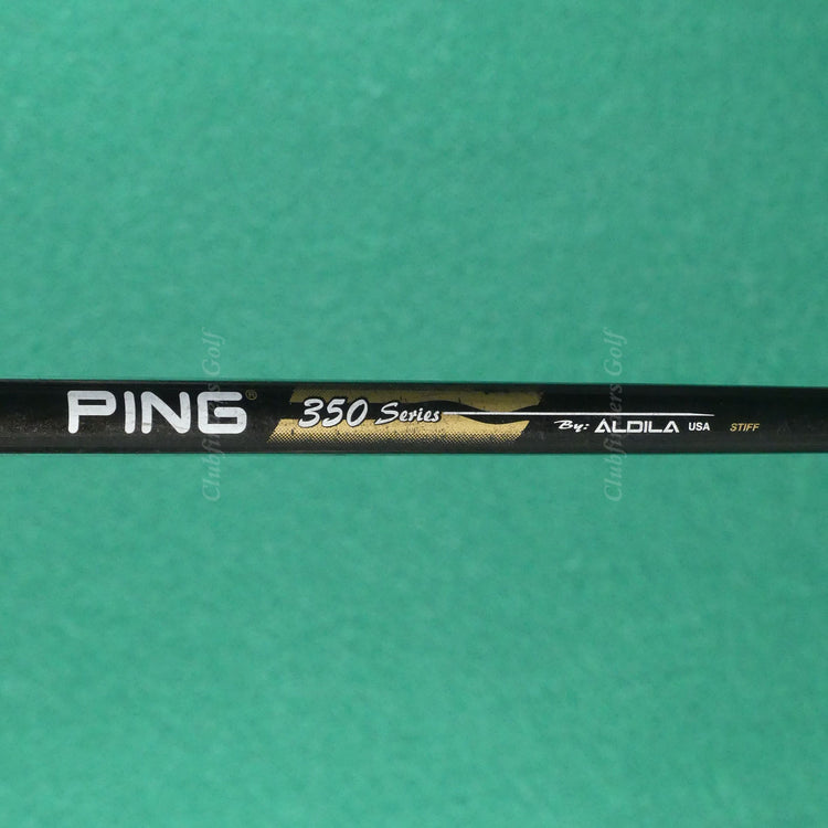 Ping ISI Stainless Blue Dot 3-PW Iron Set Aldila 350 Series Graphite Stiff