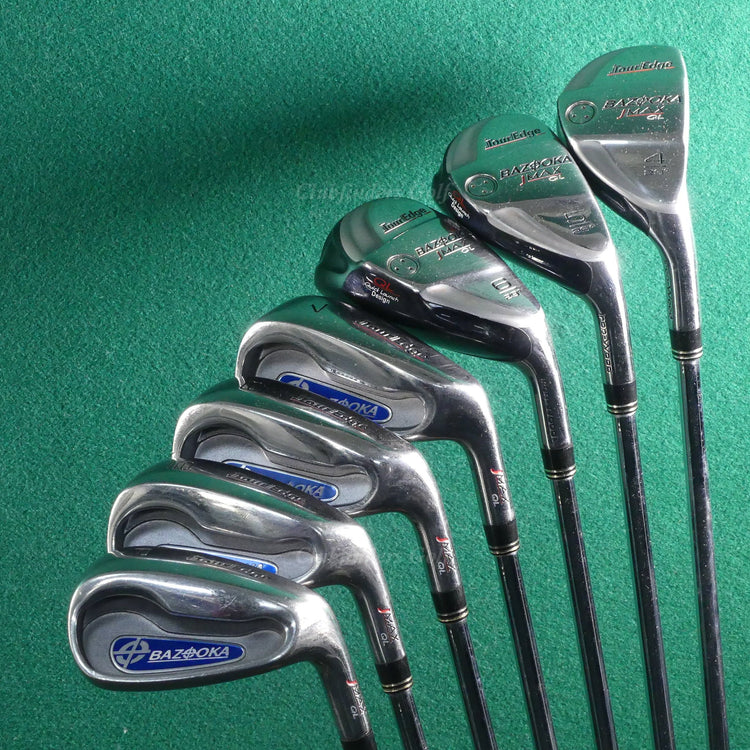 Tour Edge Bazooka JMAX QL Combo 4-PW Iron Set Factory Precision Steel Stiff