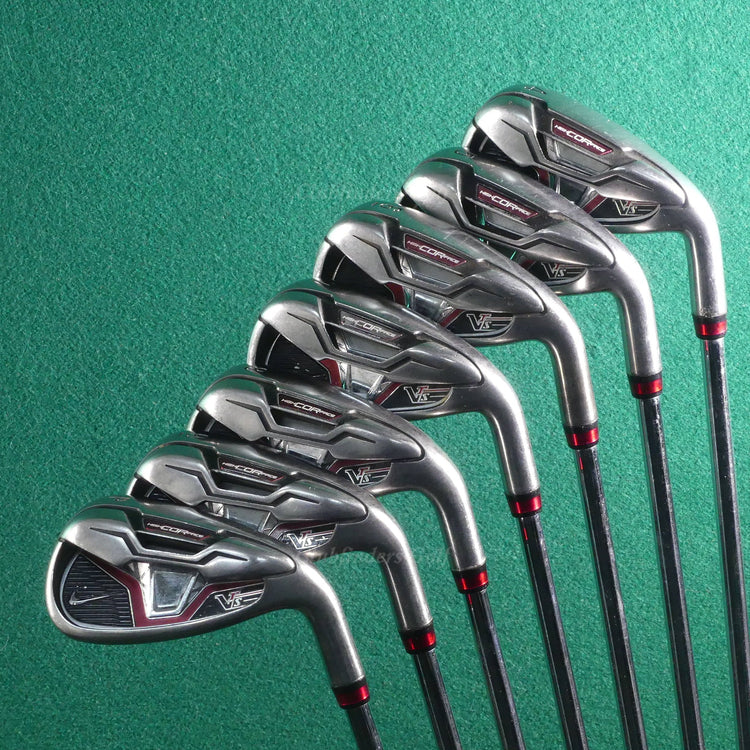 Nike VR-S X Cast 4-PW Iron Set TT Dynamic Gold Sensicore R300 Steel Regular