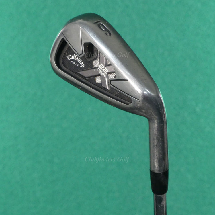 Callaway X-22 Tour Single 6 Iron Nippon NS pro 990GH Steel Uniflex