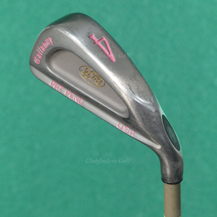 Lady Callaway S2H2 Patent Pending Single 4 Iron Gems Ultralight Graphite Ladies