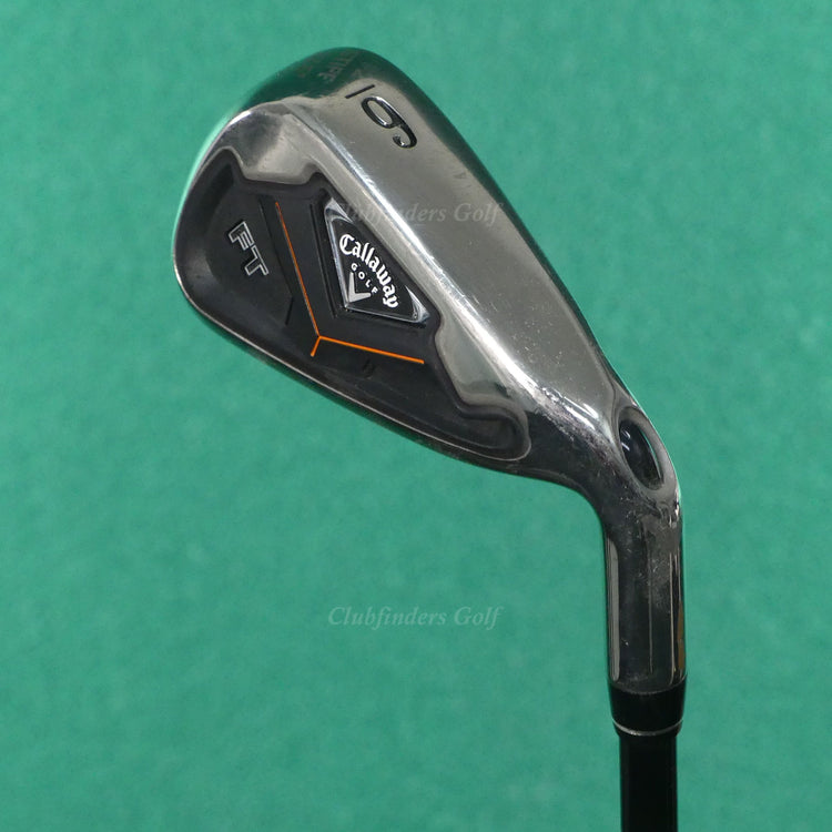 Callaway FT Single 6 Iron Factory 75g Graphite Stiff DEMO