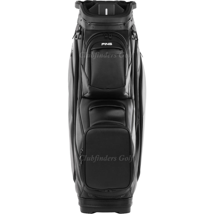 NEW Ping DLX Black 15-Way Golf Cart Bag w/ Raincover