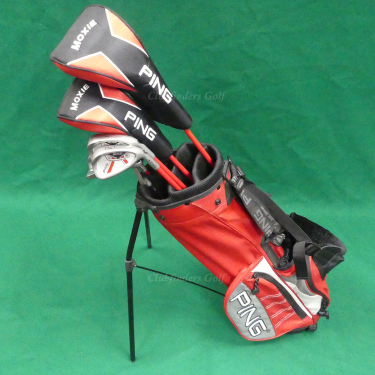 JUNIOR Ping Moxie G 6-Piece Complete Club Set w/ Stand Bag