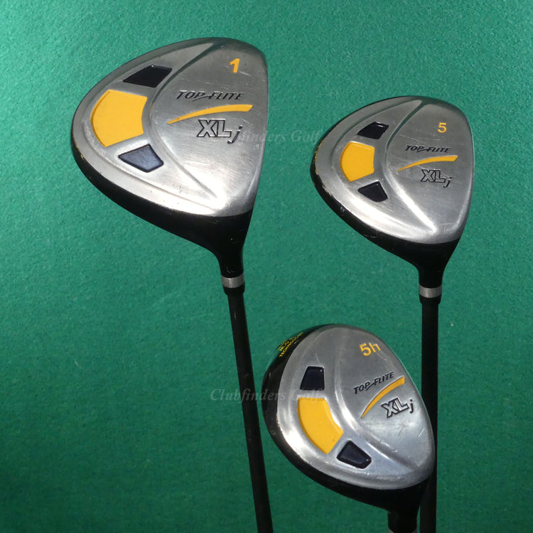 JUNIOR Top Flite XLj 7-Piece Complete Club Set w/ Stand Bag